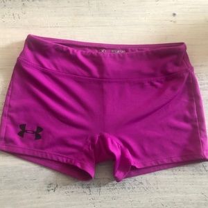Girls Under Armour Spandex Shorts